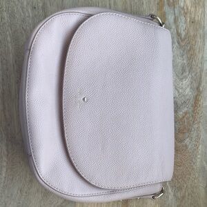 kate spade Pale Pink Pebbled Leather Crossbody Bag